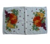 cotton terry pigment printing tea towel/kitchen towel for high quality