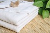 cotton terry white hotel towel