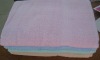 cotton towel of solid color