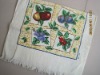 cotton velour pigment printed fruit kitchen towel