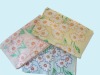 cotton velour printed hand towel