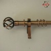 country window curtain rods,curtain wall rod pole
