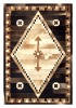 cow hide leather patchwork rug or carpet made in india custom size possible