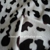 cow print velvet fabric
