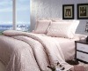 cream jaquard stylish hotel bedding set
