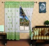 creative style polyester window curtain
