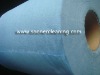 creped low lint non woven fabric material