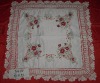 crochet table cloth/embroidery tablecloth
