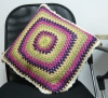 crocheted cushion/fashion cushion