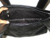 crocodile leather handbag