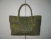 crocodile leather handbag, crocodile handbag