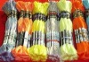 cross stitch.8m thread. Cotton thread, polyester thread,Similar with DMC thread