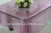 crystal table cloth
