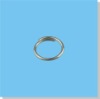 curtain accessory-Stainless steel loop-metal curtain ring for curtain rod,Iron ring for awning blind,window blind component