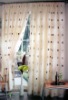 curtain,jacquard curtain,polyester curtain,fashionable mesh curtain