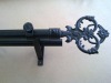 curtain poles for decoration in black color(TY22-SH)