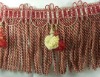 curtain tassel fringe for home textile beaded fringe tassel