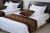 cushion and bed runner for hotel