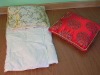 cushion and quilt