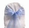 custom organza chair sashes   (X-4019)