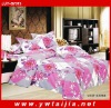 custom printed bed sheet set/ 4 pcs cover 100%polyester bedclothes
