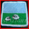 custom printed logo promotional hand towel beach towel.