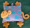 customized plush and stuffed monkey pillow pets