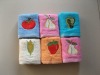 cute 100% cotton face towel