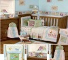 cute and animail printed christmas baby bedding sets