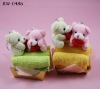 cute bear towel cake