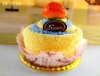cute cake towel