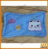 cute cat head baby pillow with buckwheat husk