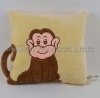 cute plush Cushion monkey toy