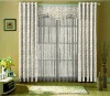 cutting beige europe style  ready made curtain (HG0070)