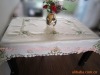 cutwork table cloth