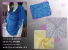 cvc burn out knitted fabric