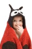 daisy animal baby hoodeed towel