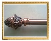 decor  round iron curtain rod&tube/pole for curtain design