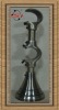 decor window iron curtain pole  holder