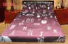 decoration bed cover 4pcs set