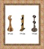 decoration metal iron hotel curtain pole /rod holder/bracket