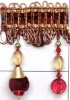 decorative bead curtain tassel