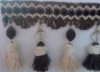 decorative bead tassel for curtain