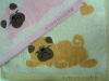 decorative children round towel