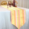 decorative colorful stripe table runner table linen table cloth