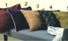 decorative hotel cushion