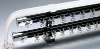 decorative morden smooth aluminum alloy curtain track/rail