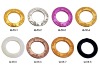 decorative plastic PVC clothes curtain pole rings