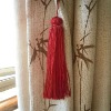 decorative polyester tassel fringe for curtain