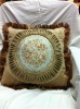 decorative suede fabric cushion cover
